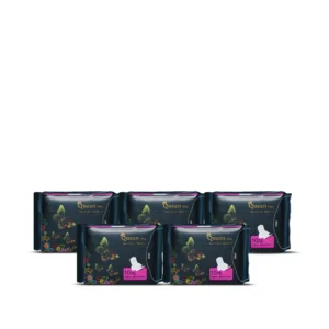 Queen Plus Ultra Thin Sanitary Napkin - 5 Pack Combo