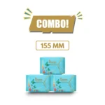 Queen 155 MM Panty Liner - 3 Pack Combo